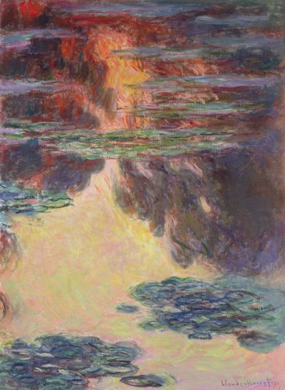 Waterlilies, 1907 (detail) by Claude Monet